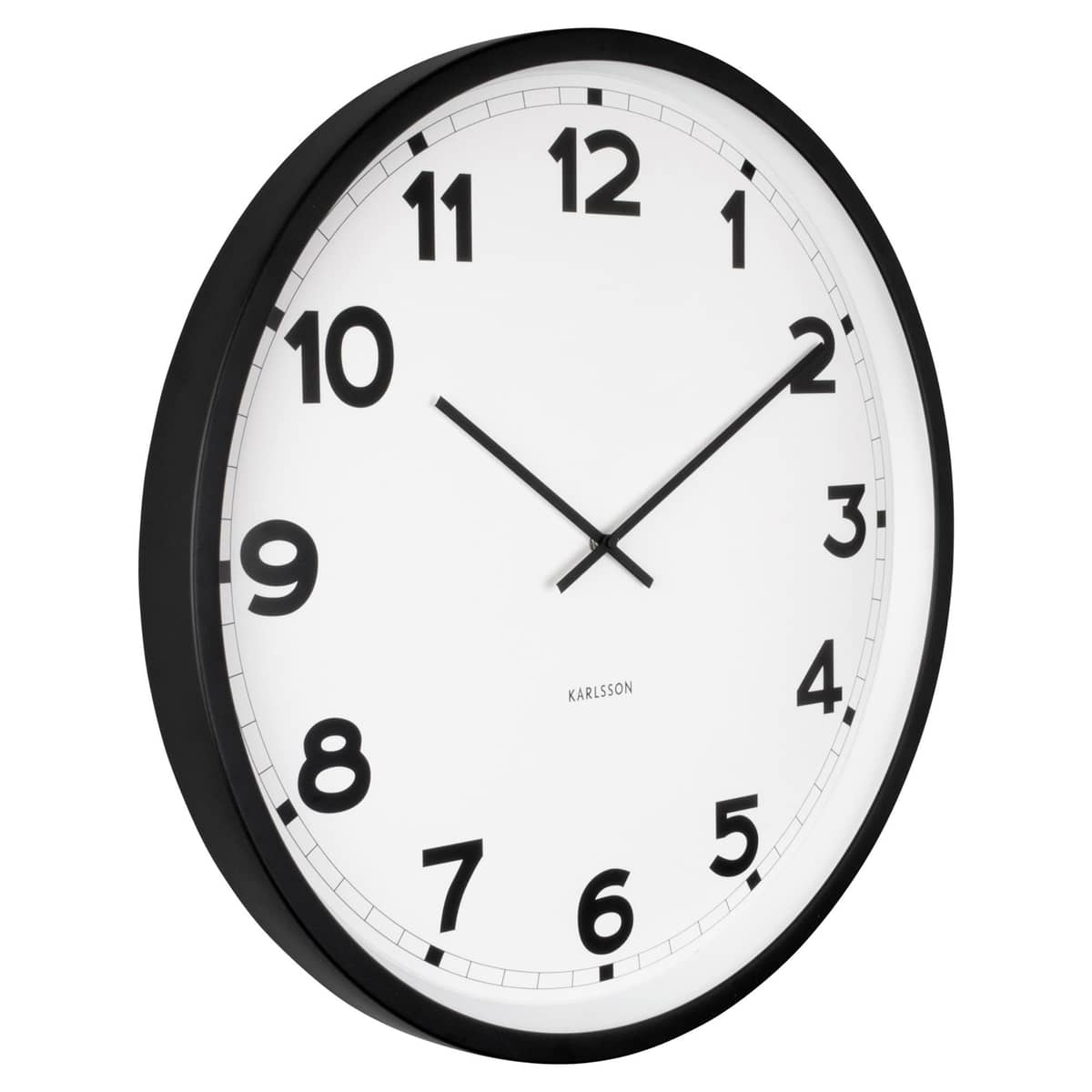 New Classic väggklocka 60 cm, vit