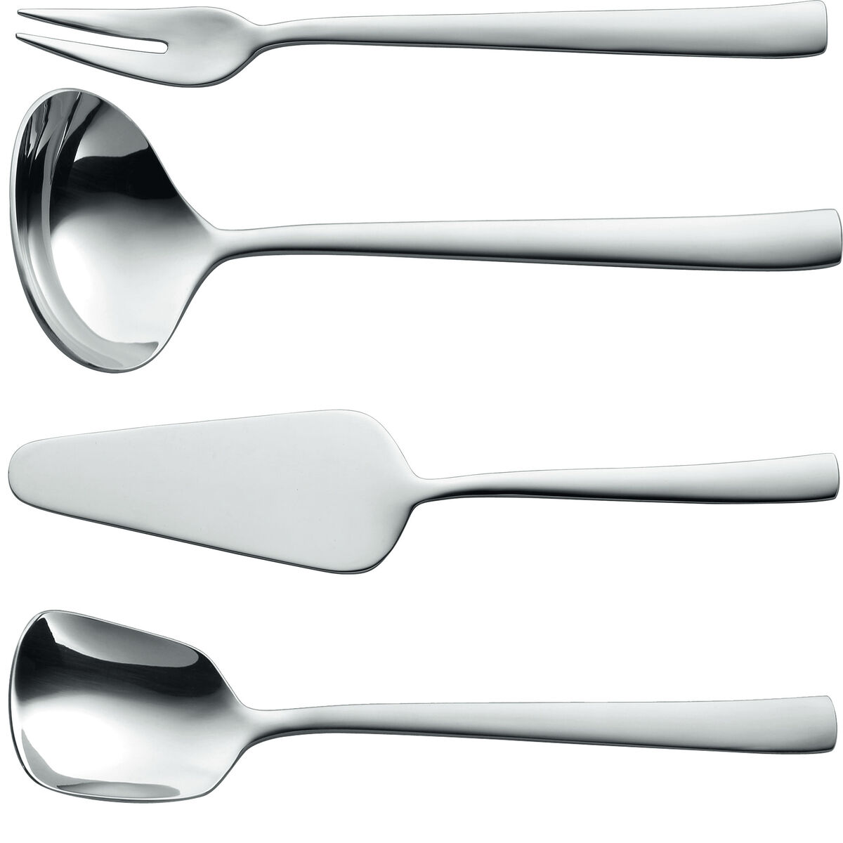 Cult-ruokailuvälineet 68 osaa, ruostumatonta terästä