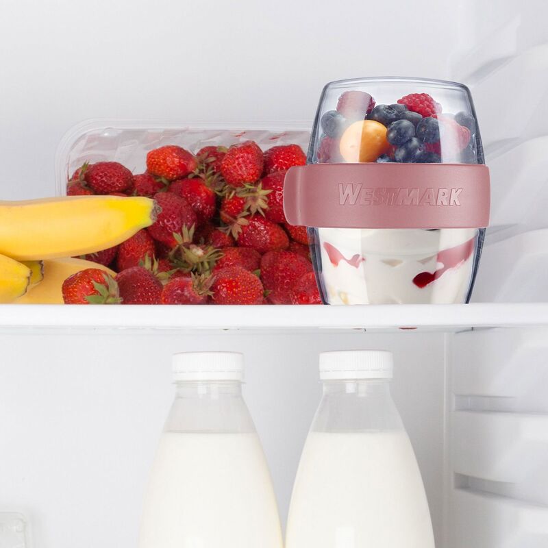 Maxi snackboks 700 ml, pink