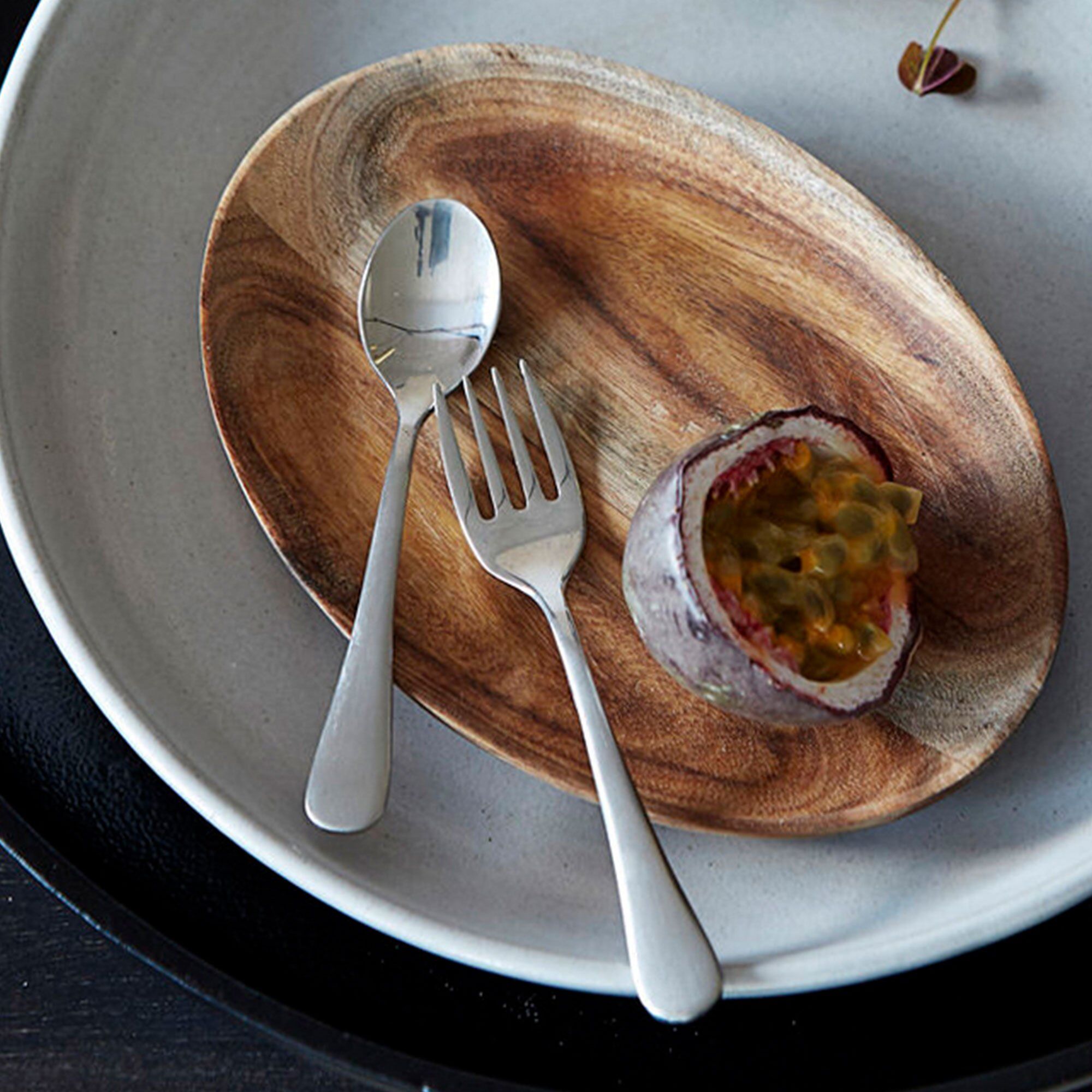 Brush kakegaffel 4-pakning, rustfritt stål