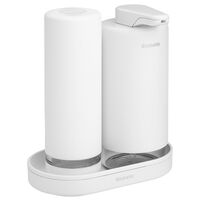 SinkStyle sæbe- og opvaskemiddeldispenser, hvid