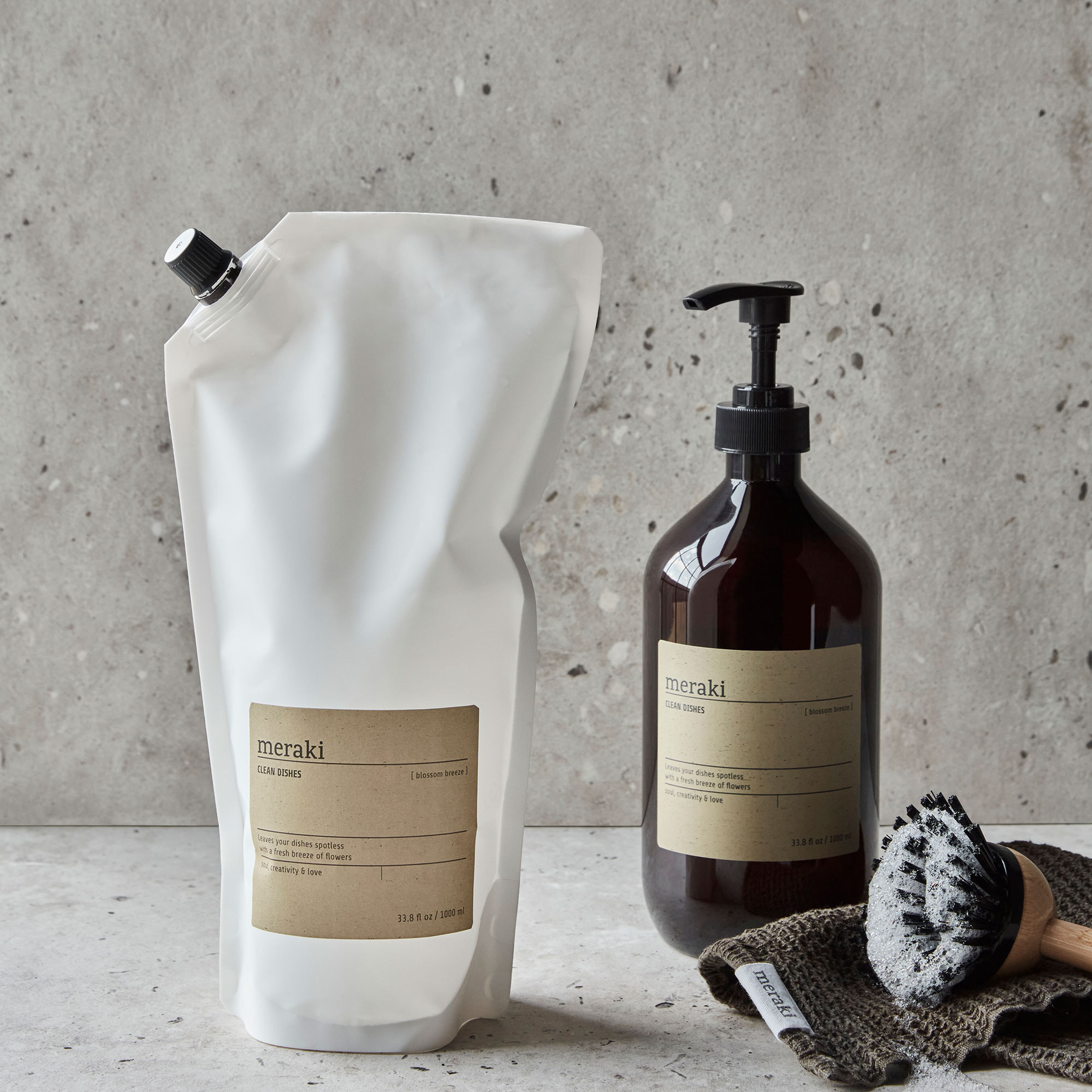 Meraki Diskmedel Blossom Breeze Refill 1000 ml