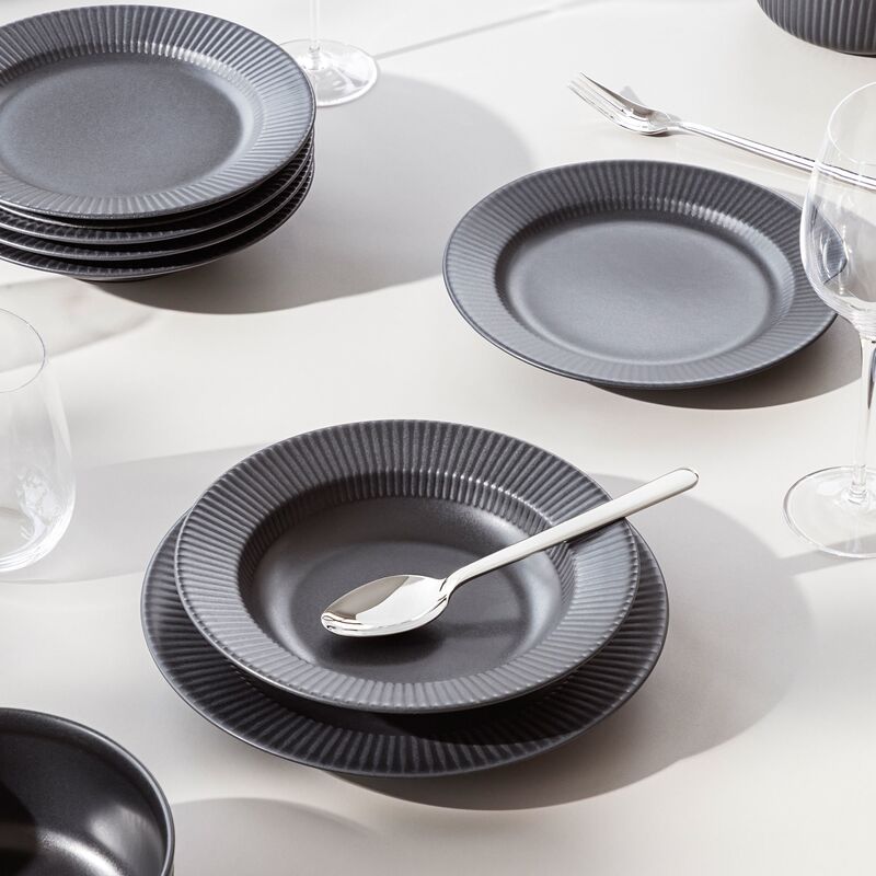 Legio Nova Black dyb tallerken 25 cm