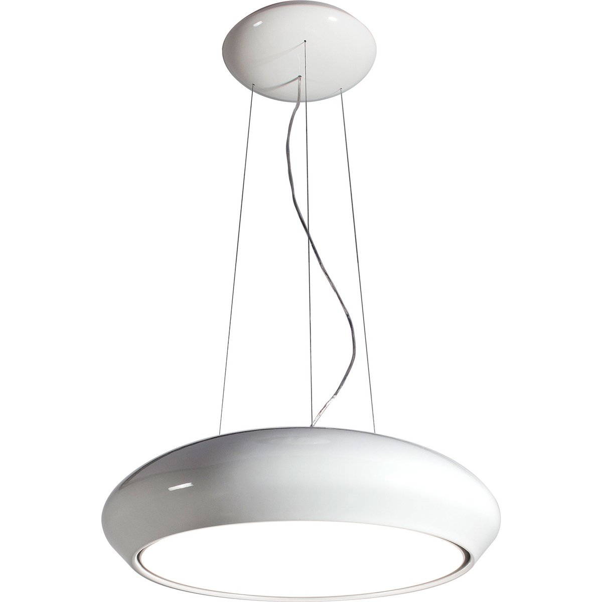 Precious Lampa frihängande, vit