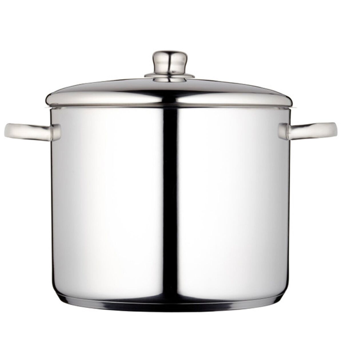 Gryde med låg 14 liter, rustfrit stål