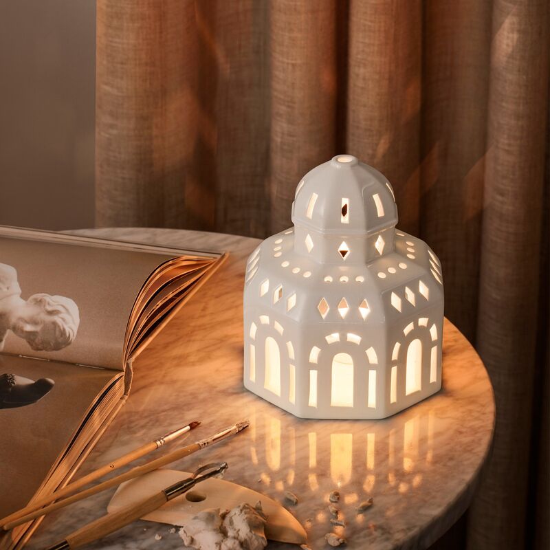 ljuslykta, glassalen