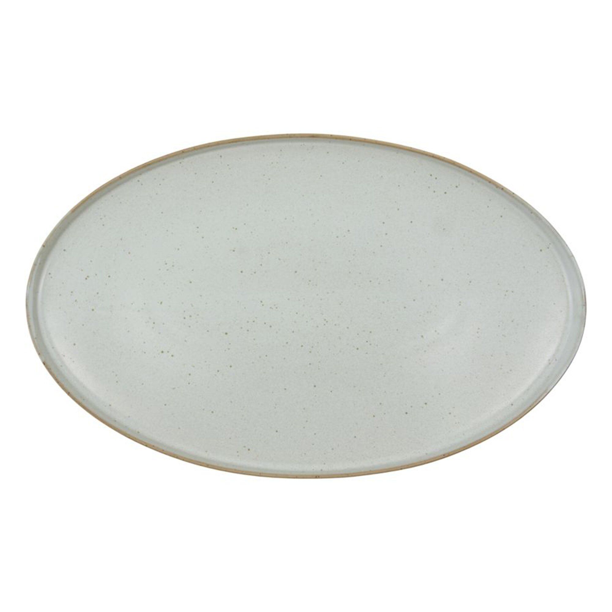House Doctor Pion serveringsfat 19,6x31 cm Grå-hvit