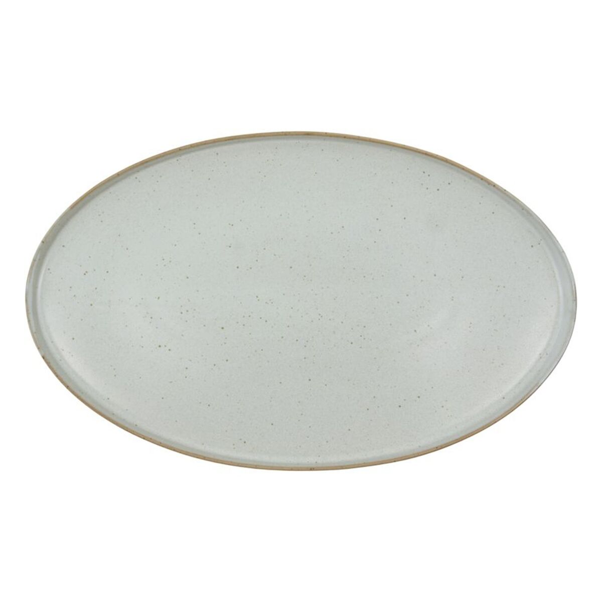Pion serveringsfat 31 cm, grå/vit