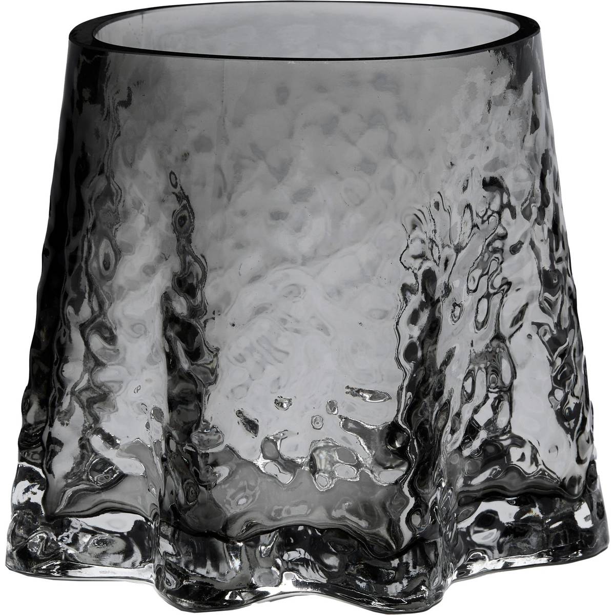 Gry fyrfadsstage large 17 cm, smoke