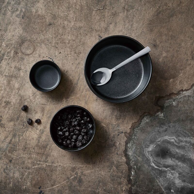 skålset 3 delar, titanium black