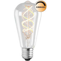 Lyspære LED Soft Filament Dimbar Klar Uniterm E27