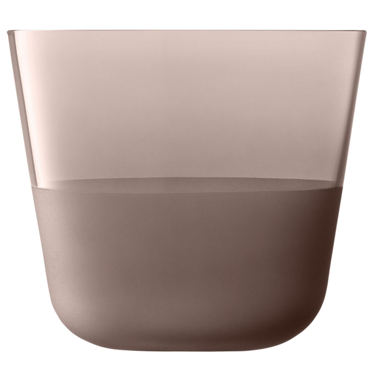 LSA Arc Contrast Earth drikkeglass, 2-pakning