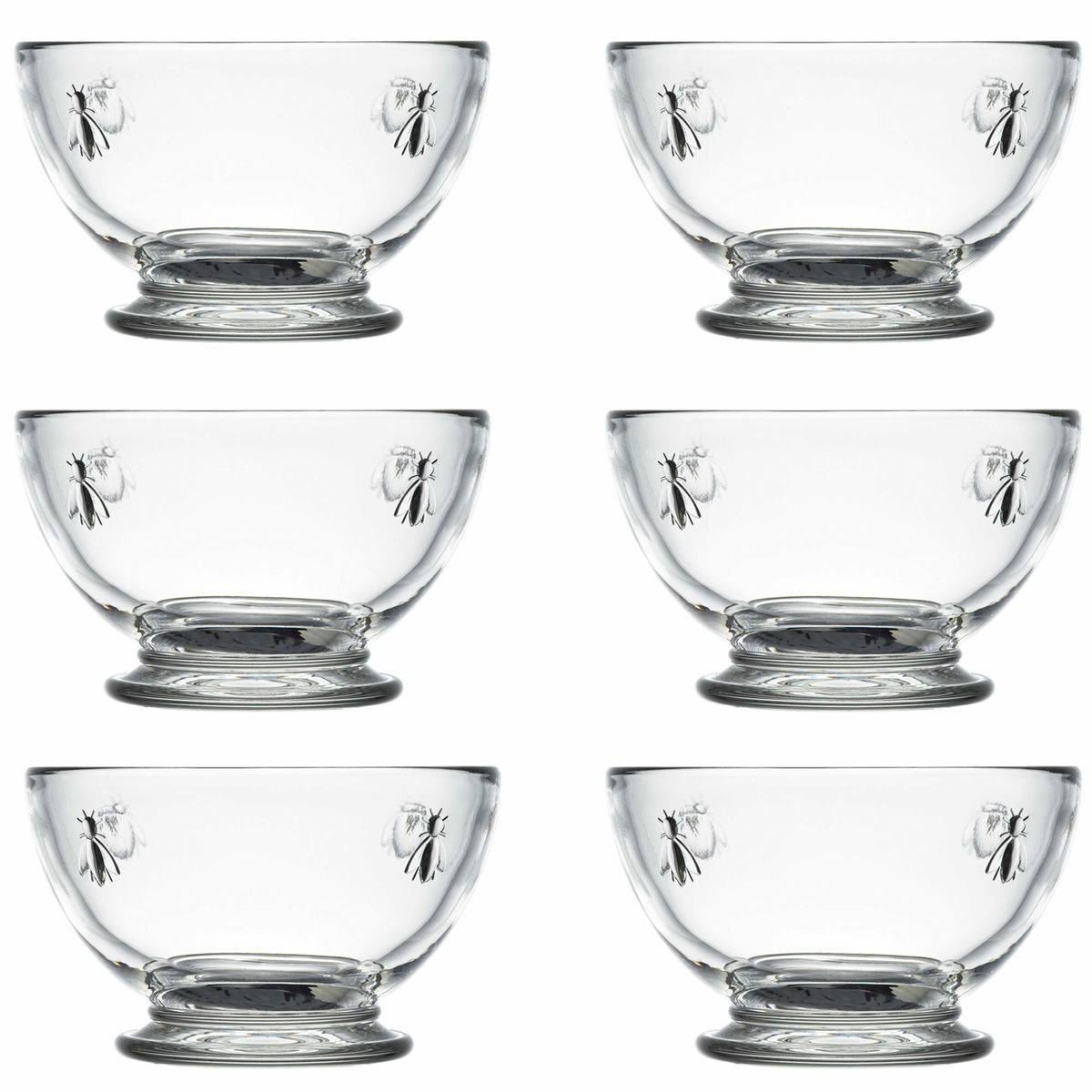 Abeille glasskål 27 cl 6-pak