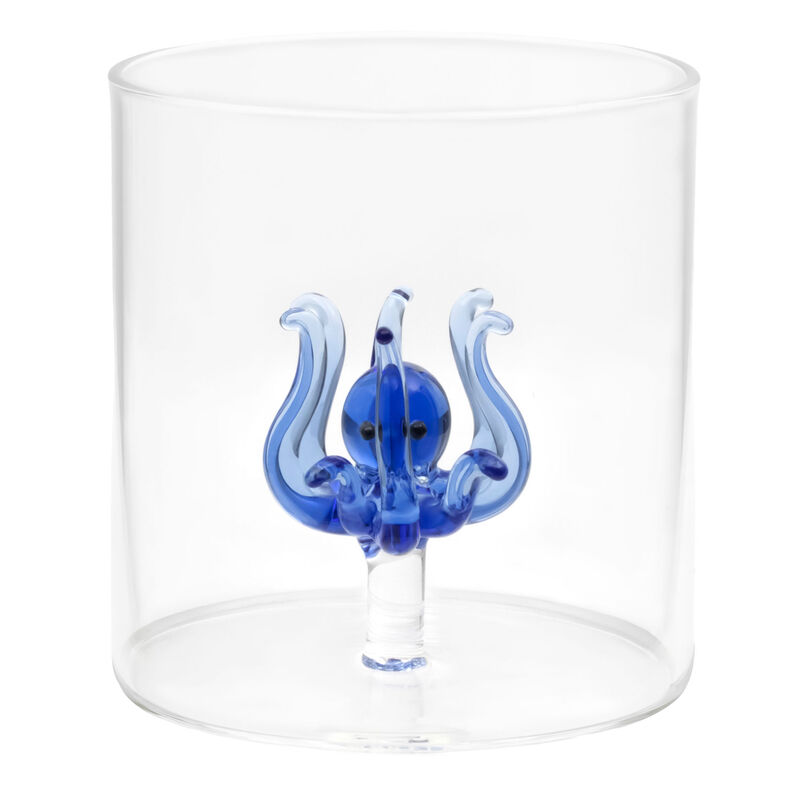 Tumblerglass 4 stk, havstema