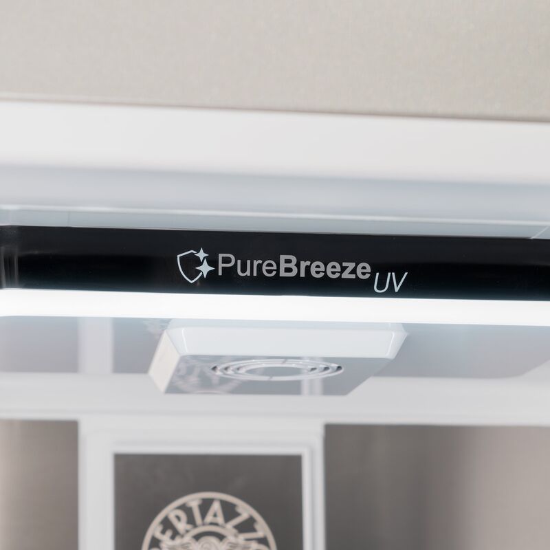 Master fristående køle-/fryseskab 186 cm, rustfrit stål