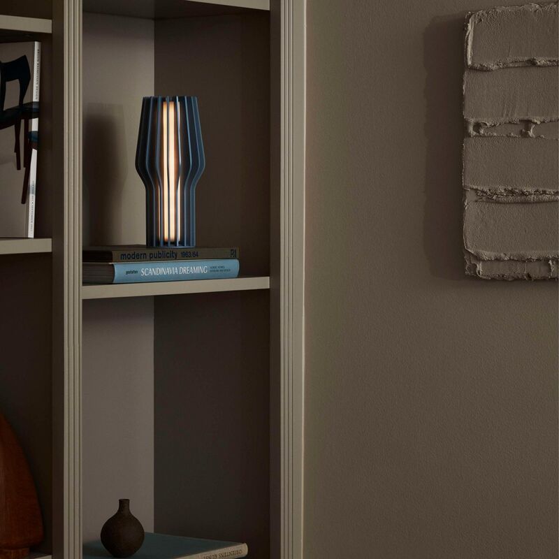 Radiant LED-lampa portabel 25 cm, dusty blue