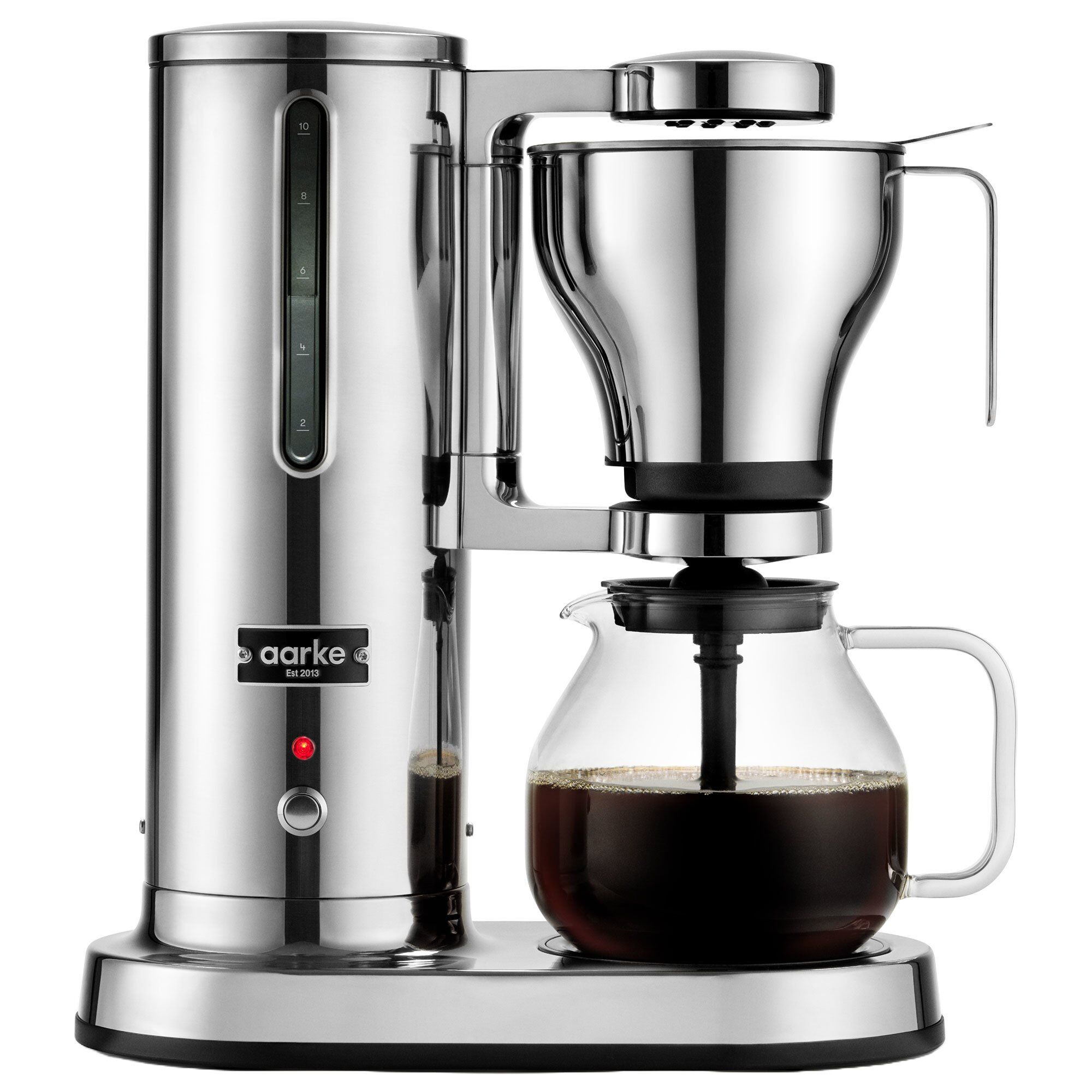 Kaffemaskin, rostfritt stål