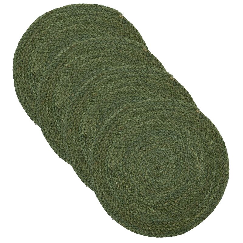 Circle bordstablett 38 cm, grønn/natur