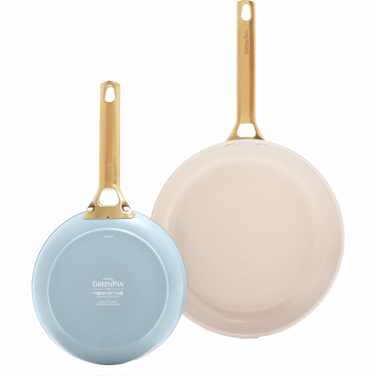 Padova stekpanneset 20 + 26 cm, light blue
