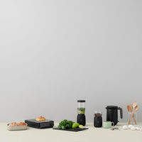 FOODIE Elkedel 1 L, sort