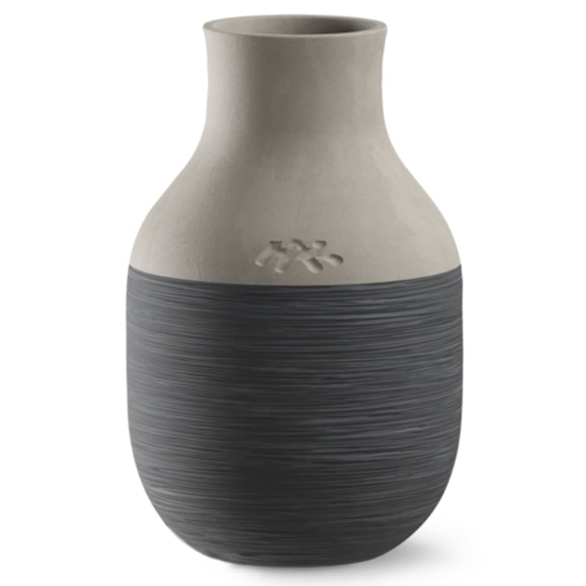 Omaggio Circulare vase 12,5 cm, antracitgrå