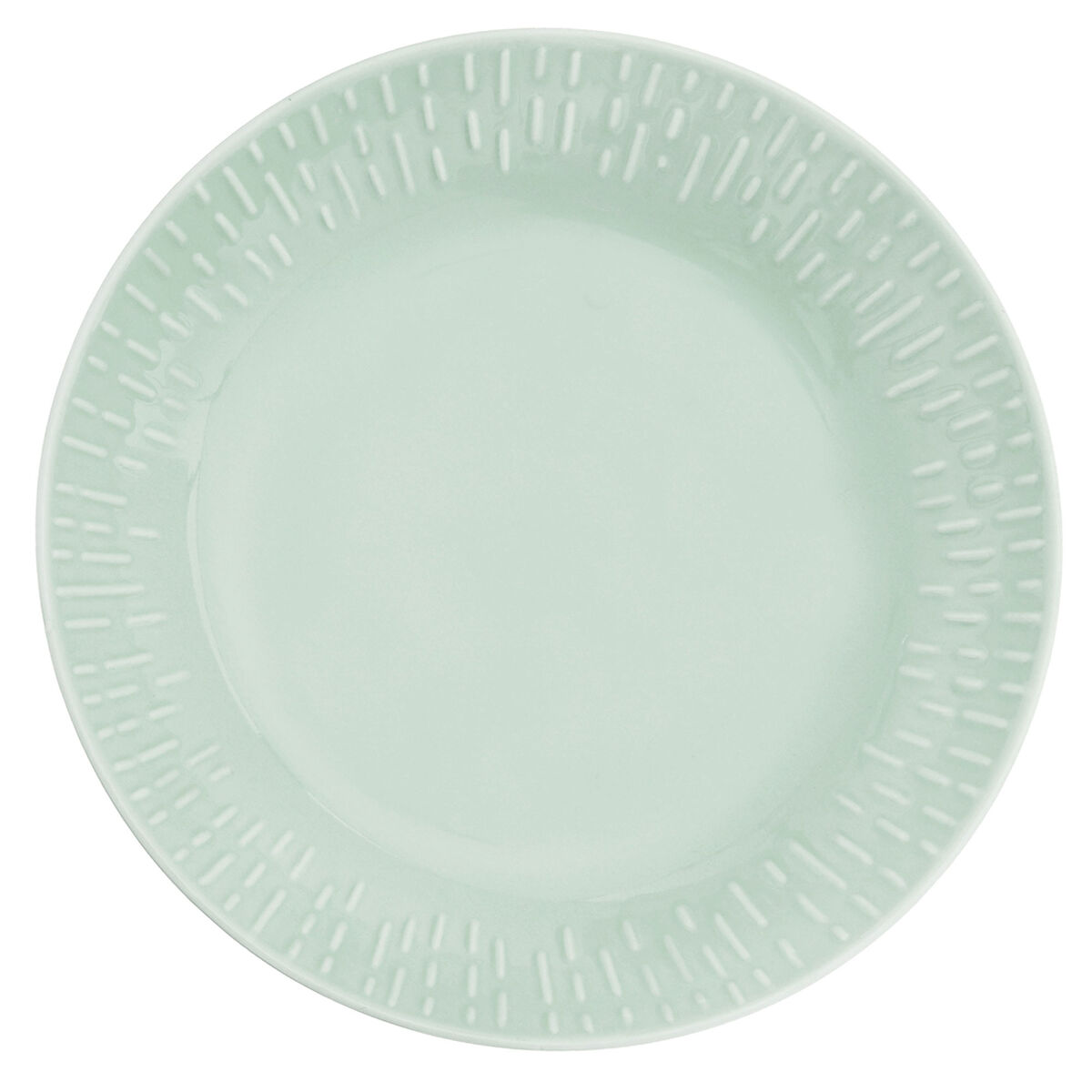 Confetti pastatallerken 23 cm, pistachio