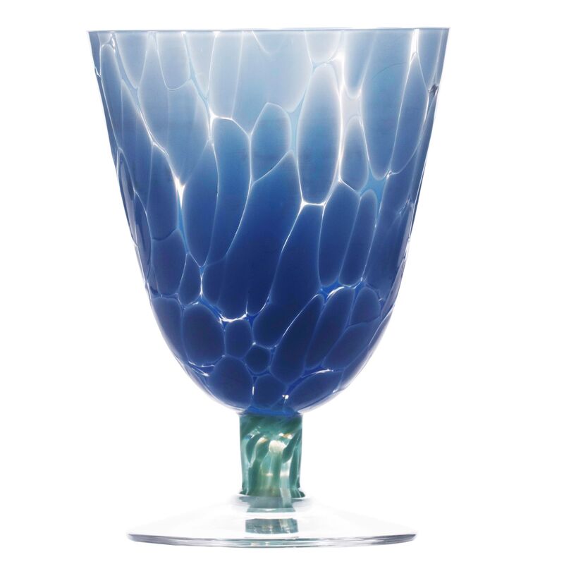 Jubalong vinglass 26 cl, blå