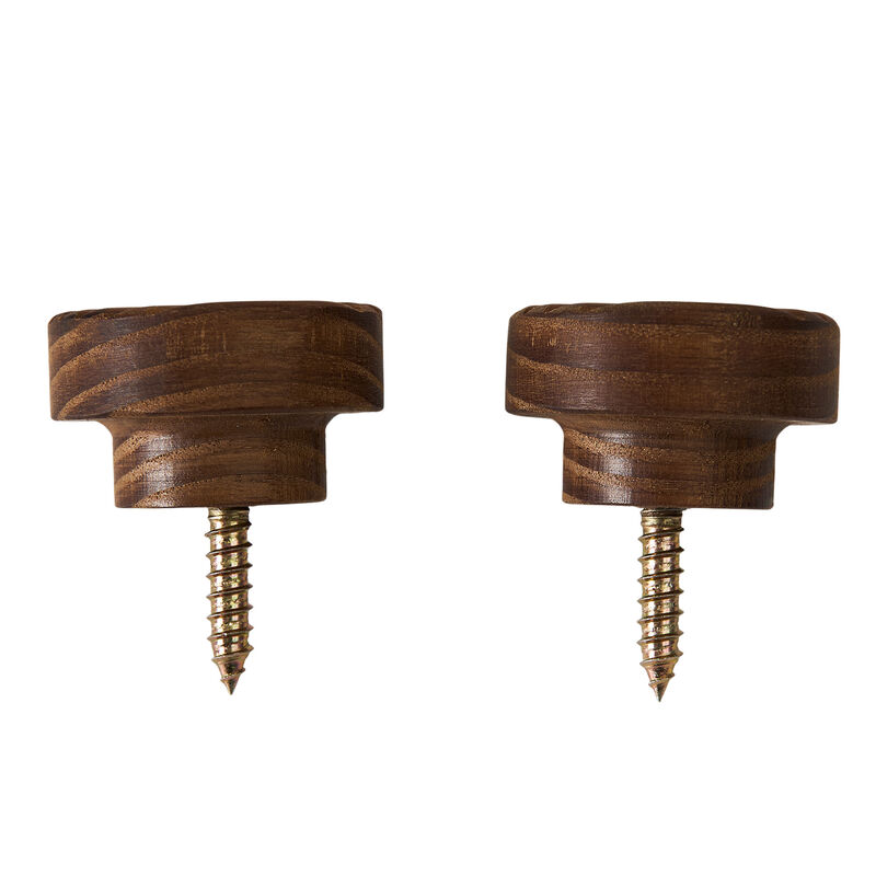 Yami knagg 2-pakning, brun