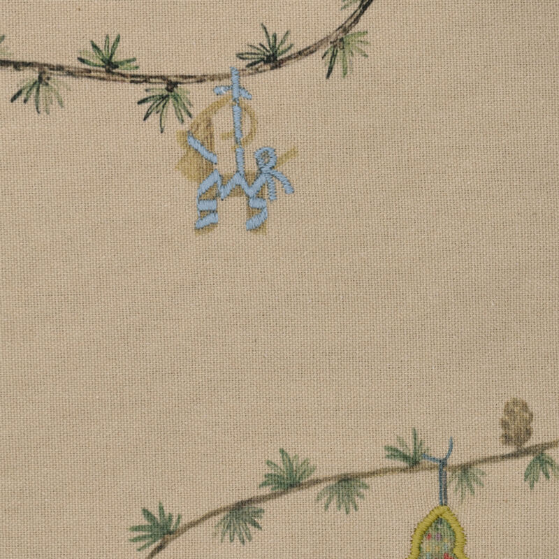 Kähler Hammershøi Christmas duk 150 × 320 cm, sand