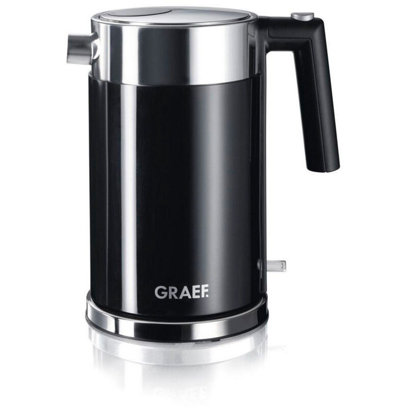 Vedenkeitin 1,5 litraa, musta