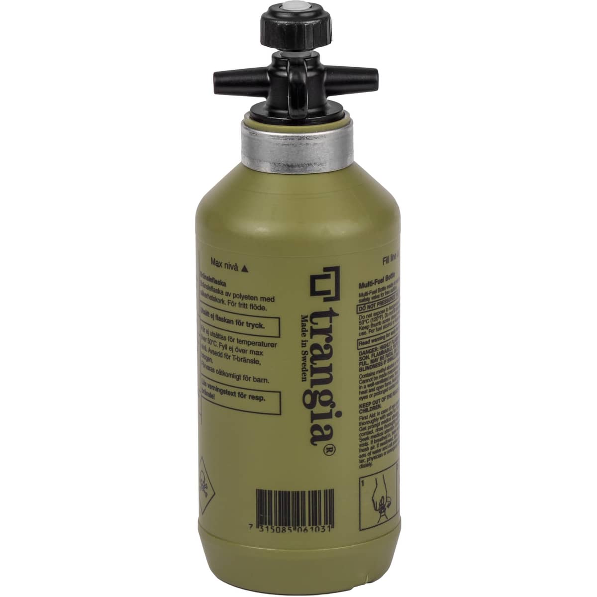 Polttoainepullo 0,3 litraa, olive