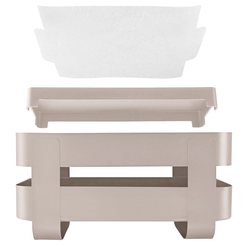 Selvvandende Herb Organiser stål, sand