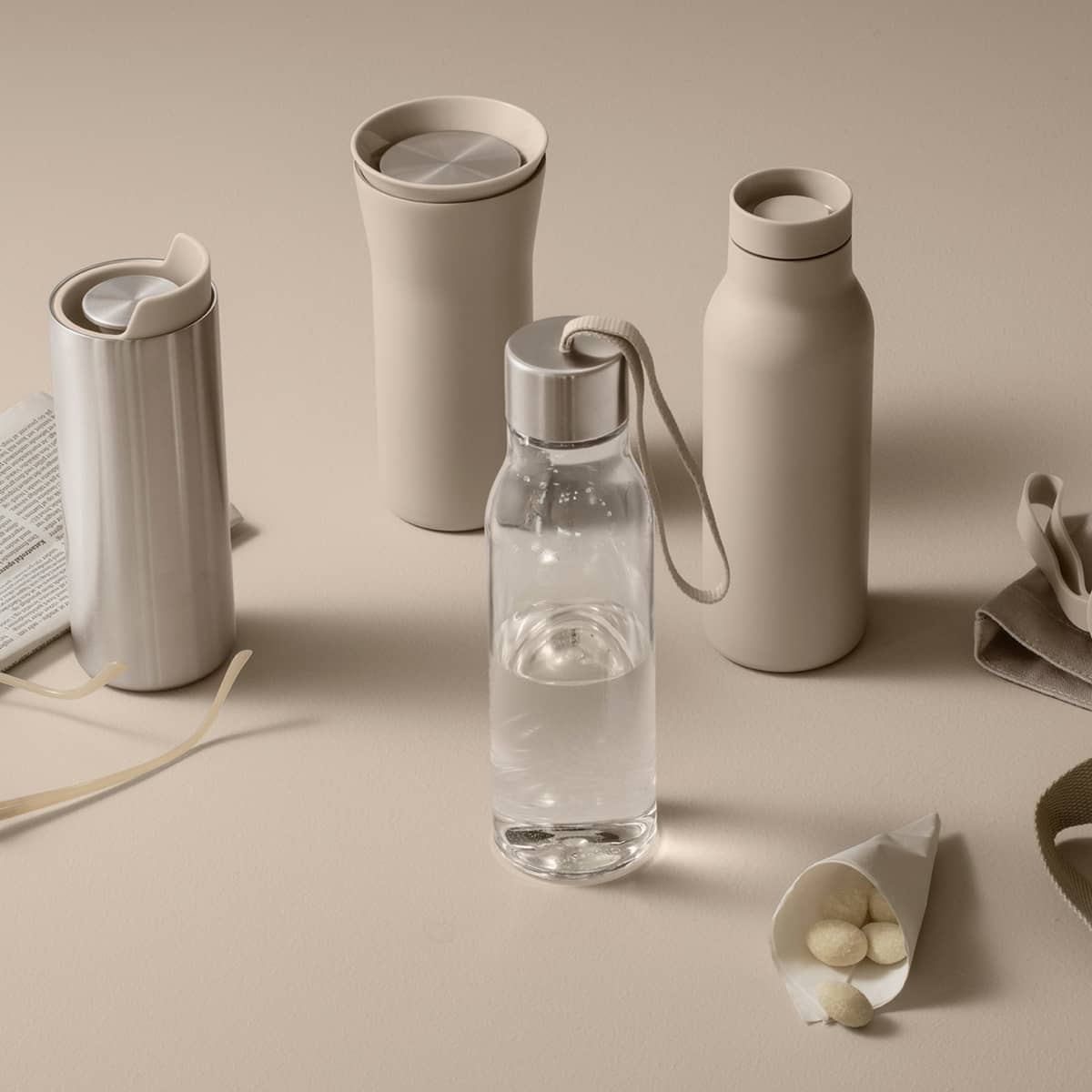 Urban To Go Cup Recycled termosmugg 0,35 liter, pearl beige