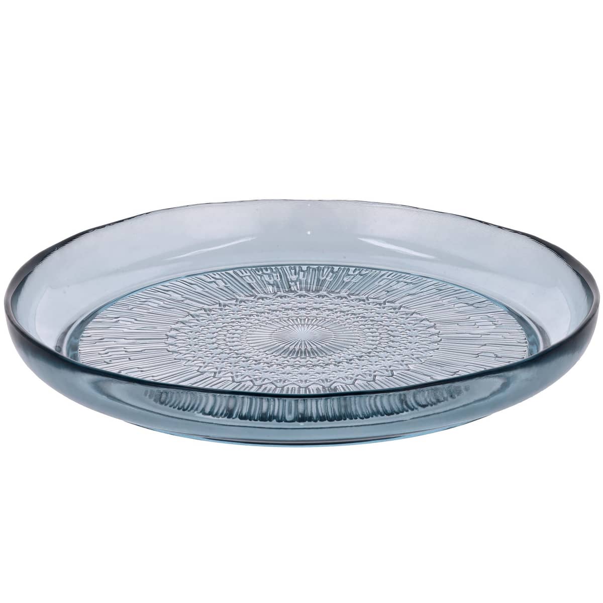 Kusintha Glastallerken Ø25 cm, blå