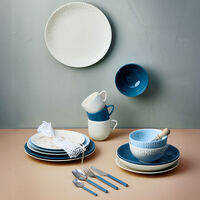 Confetti pastalautanen 23 cm, vanilla