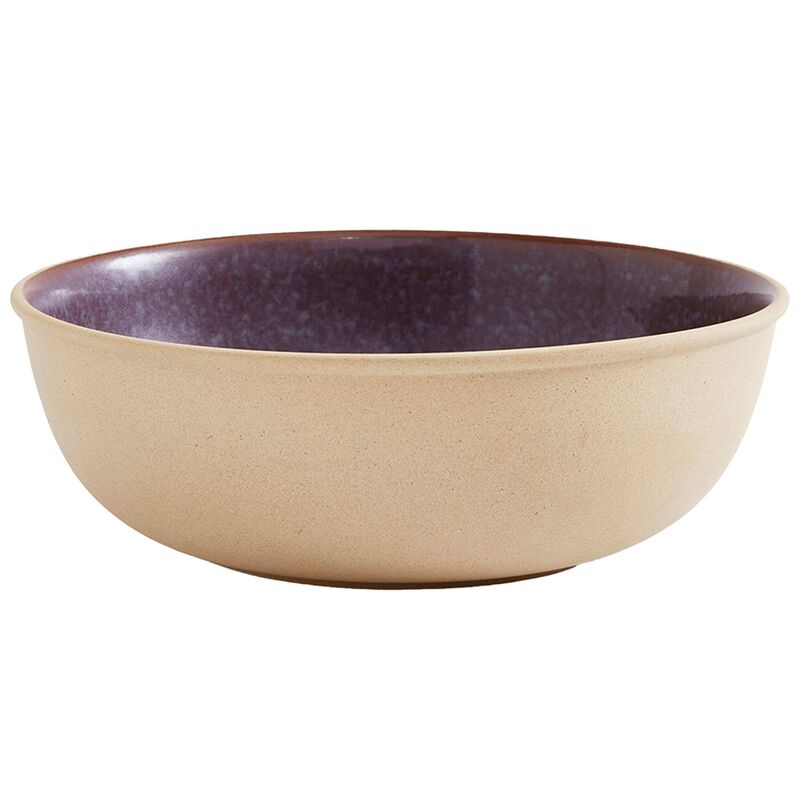 Minerals serveringsskål 24,5 cm, amethyst