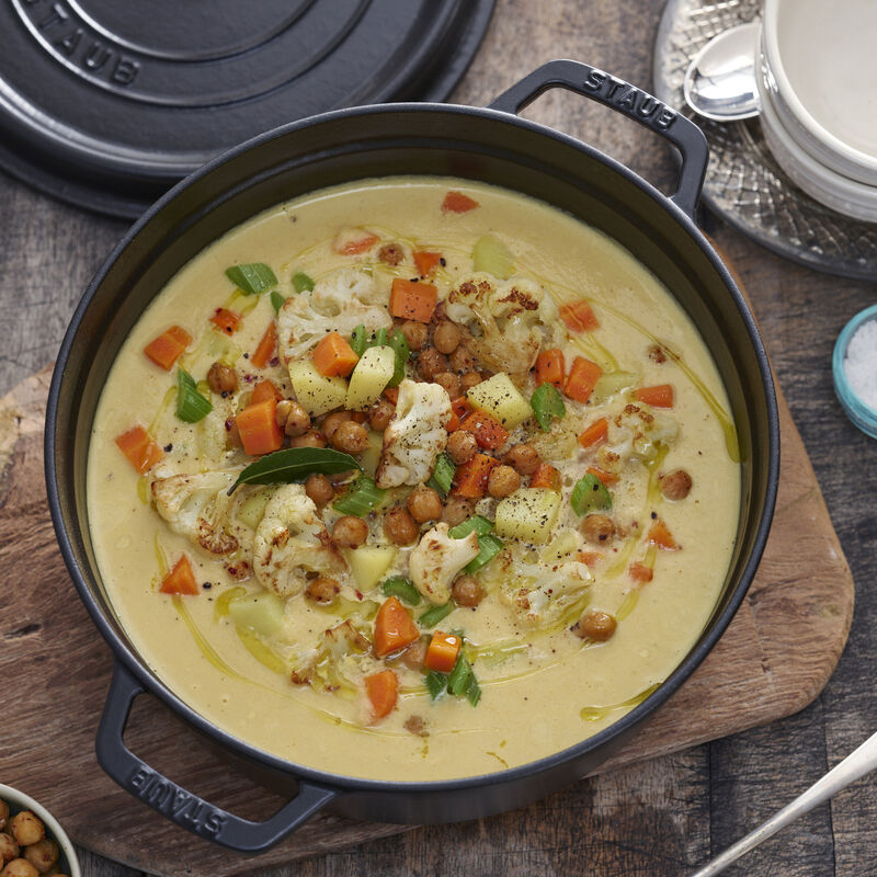 Pyöreä kattila 34 cm 12,6 L, musta