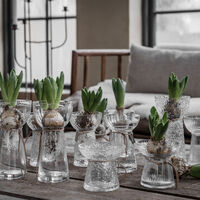 Løgvase 19 cm, glas