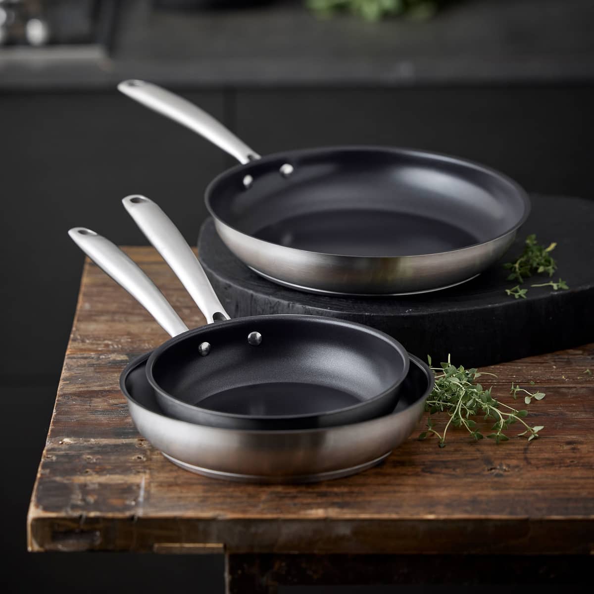 Roya stekepanne non-stick 20 cm, rustfritt stål