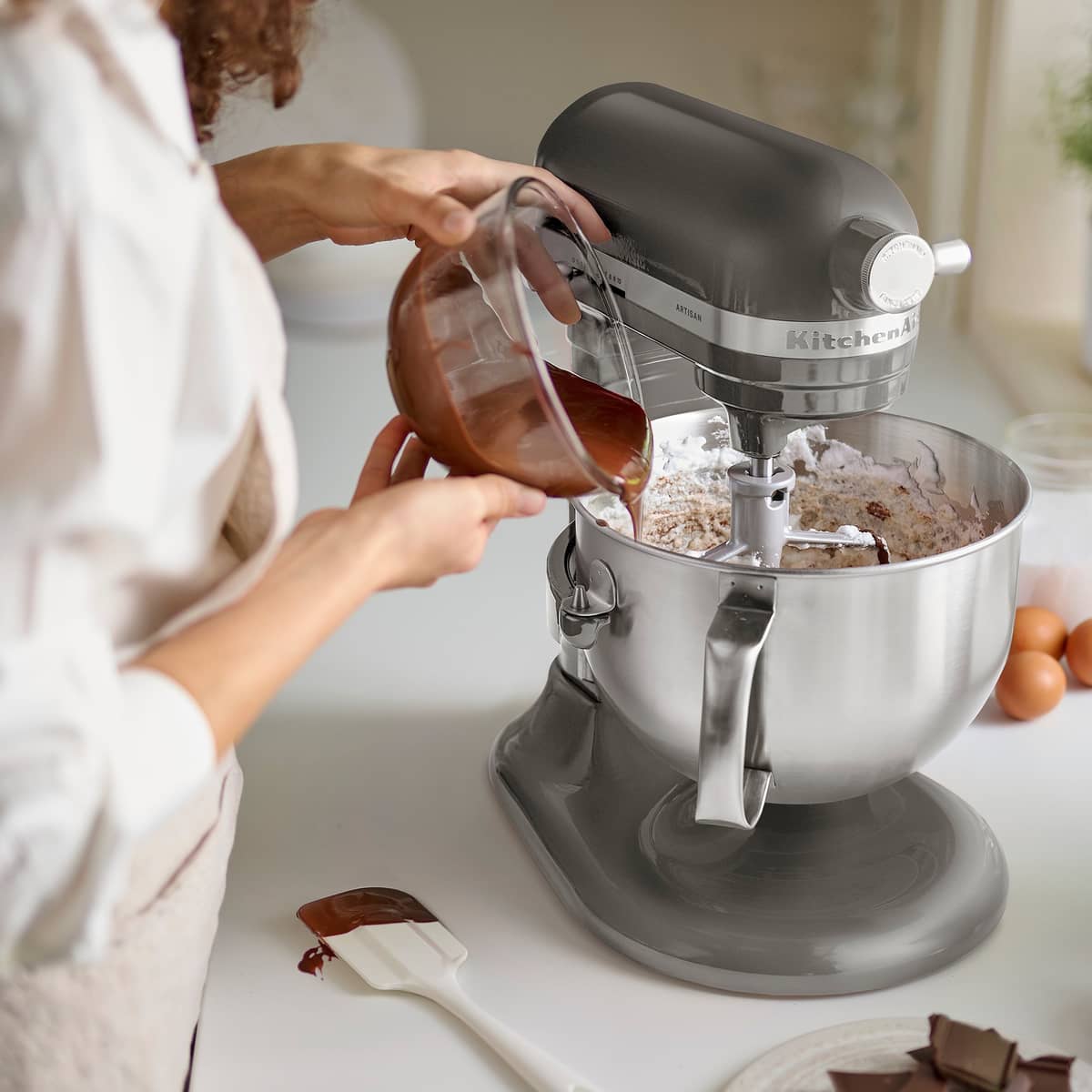 Artisan 5KSM60SPX köksmaskin med lyftarm 5,6 liter, contour silver