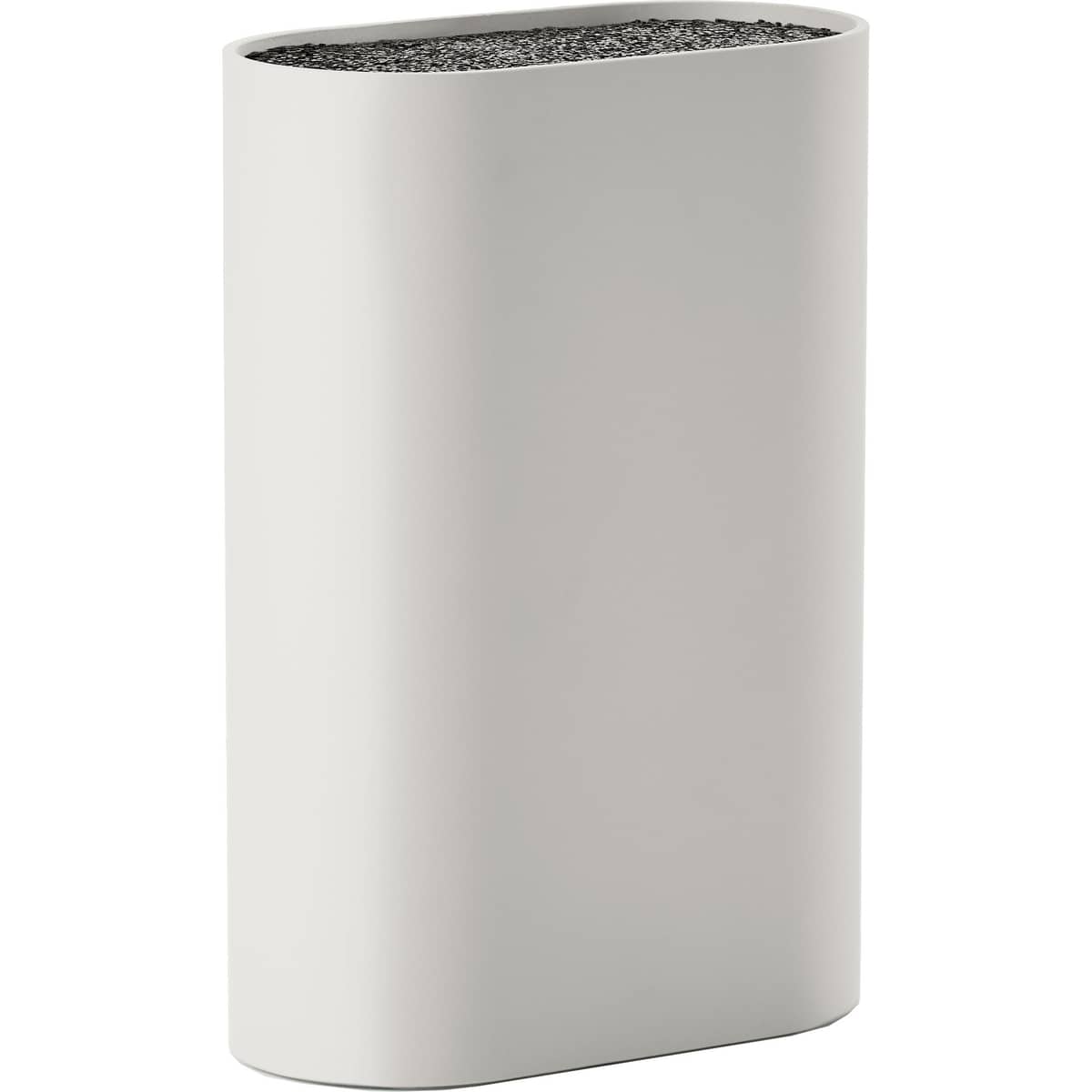 Singles knivblock, warm grey