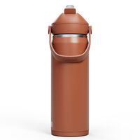 Thrive Flip Straw drikkeflaske 0,75 liter, sierra red