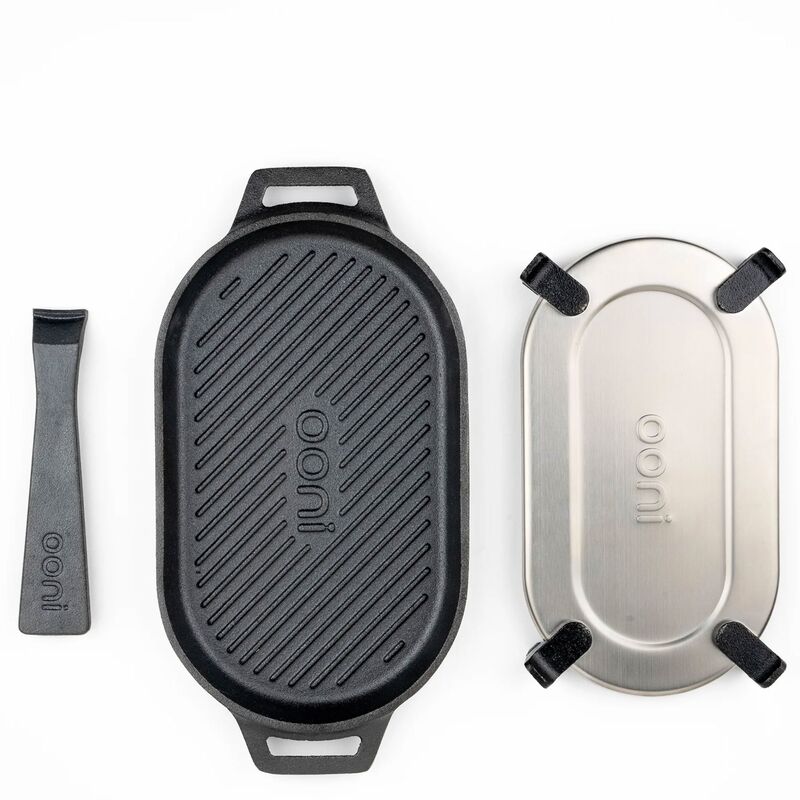 Grizzler grillplatta, gjutjärn