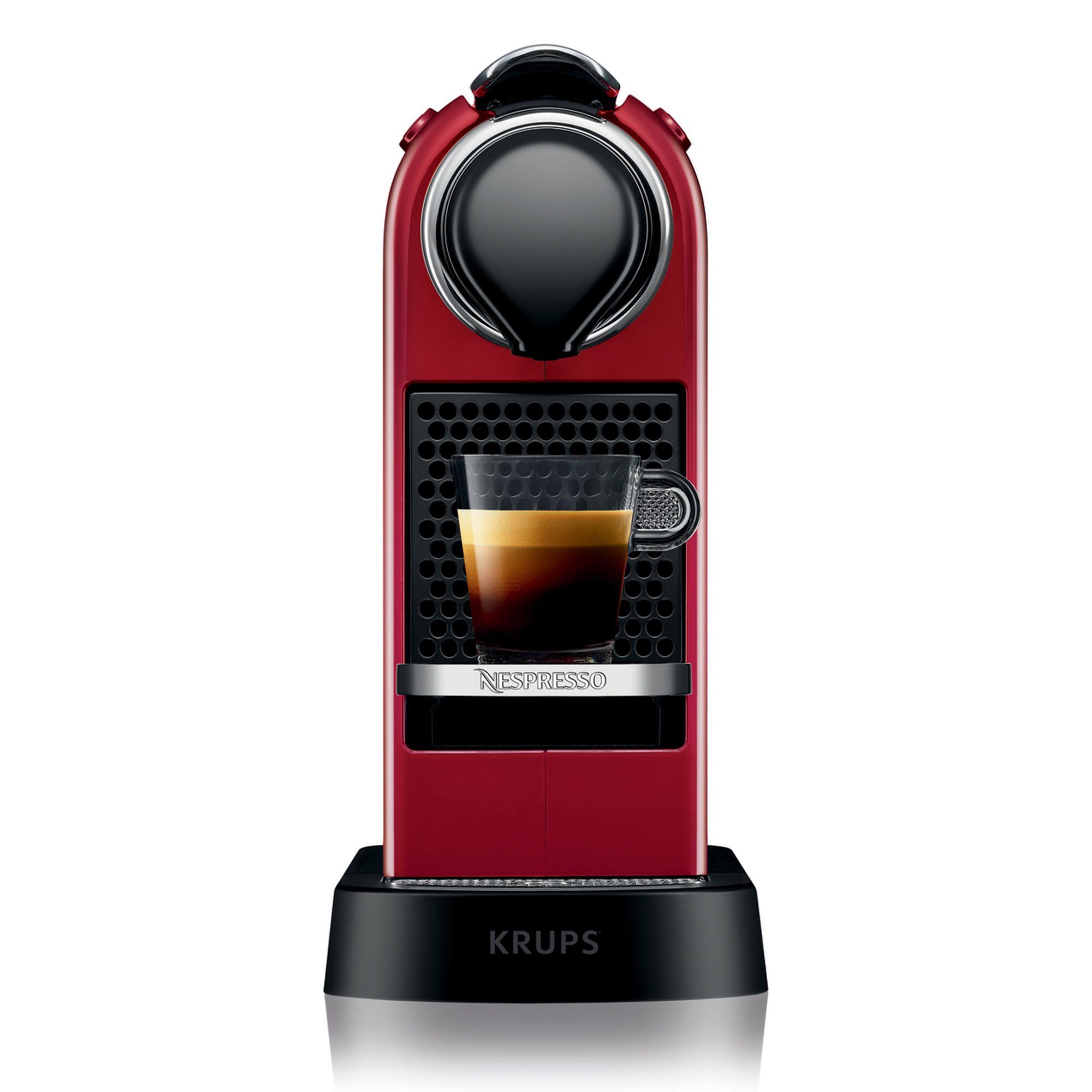Alternativ bild 1 för Krups Nespresso CitiZ XN741510 - Kaffemaskin - 19 bar - körsbär