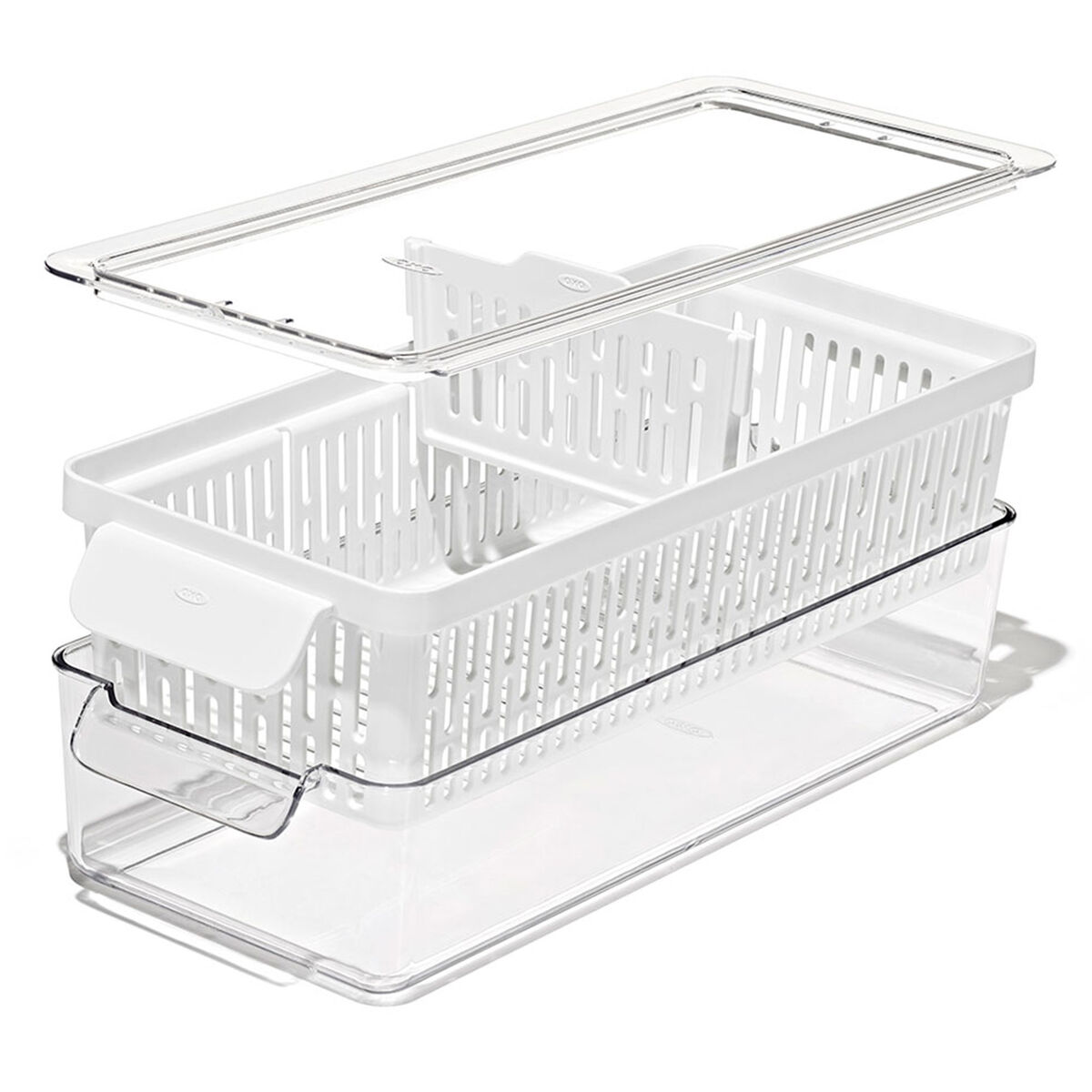 OXO Produce Saver grønnsaksbeholder (lang)