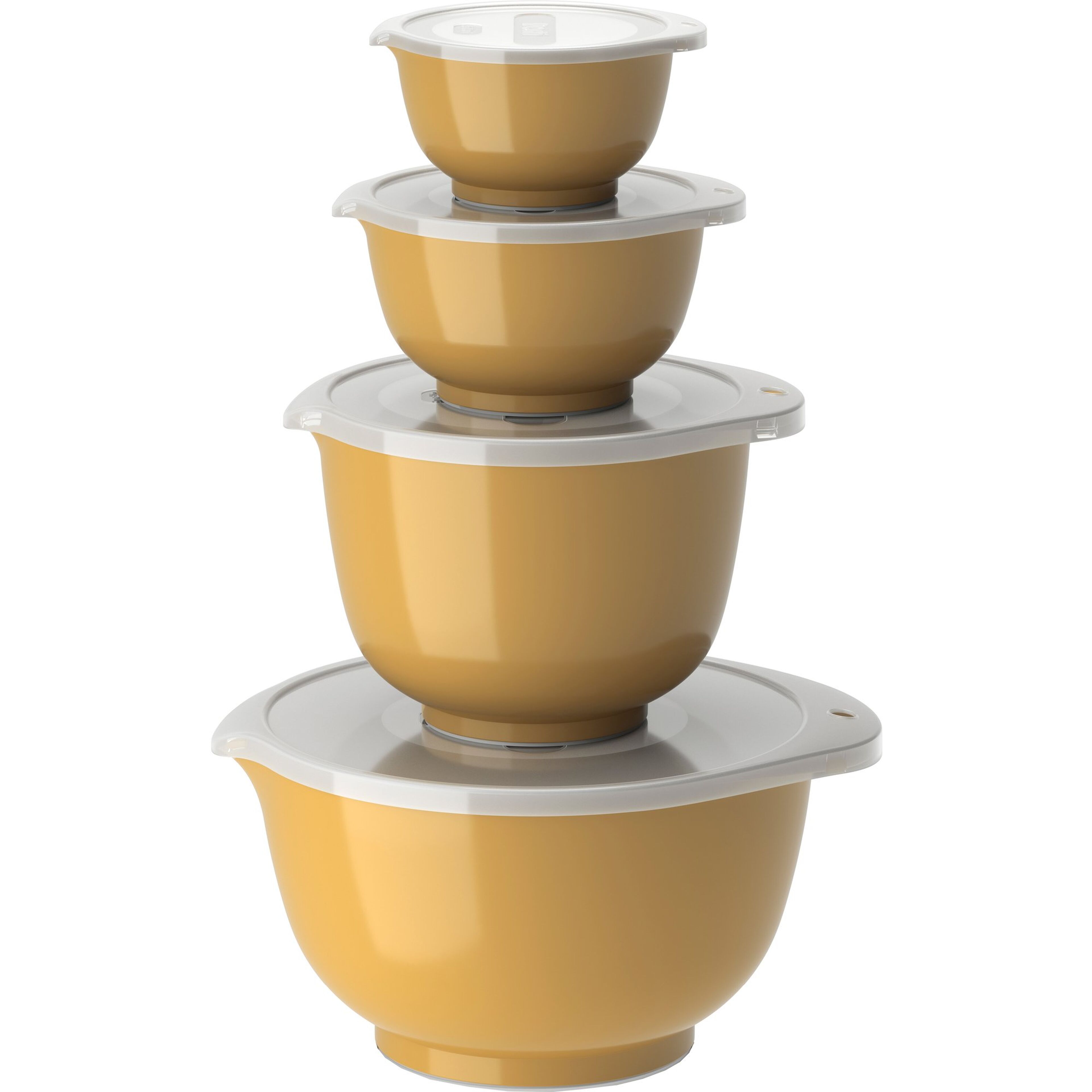 NEW Margrethe skålset 0,25 + 0,5 + 1,5 + 3 liter, curry