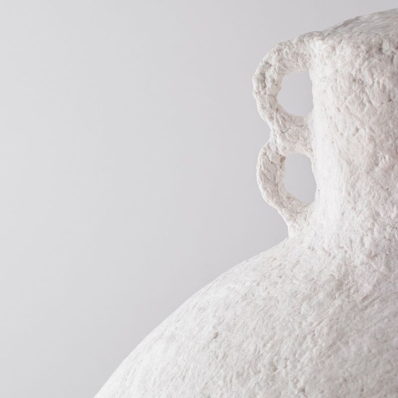 Pendel Maché, 30 cm, vit