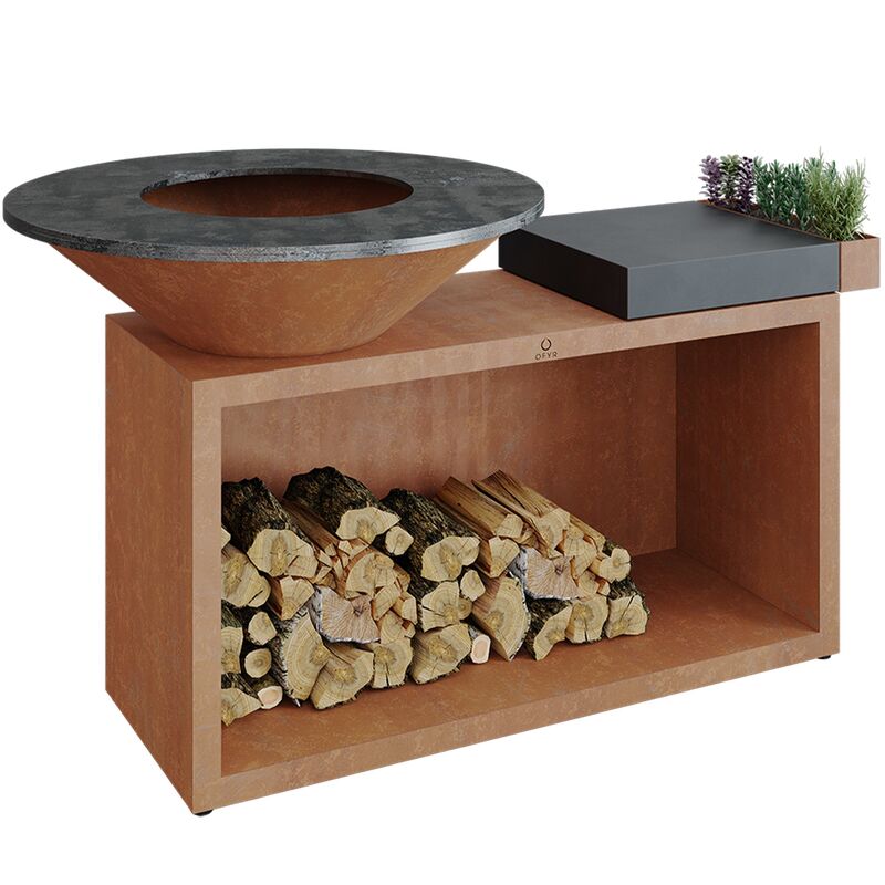 Köksö utomhus, stål