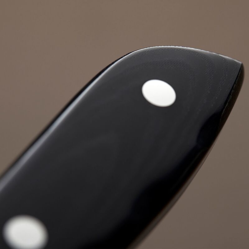 Old Farmer Micarta biffkniv XL 4 stk, svart/stål