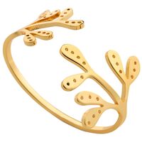 Mistletoe Servettring 2 st, brass